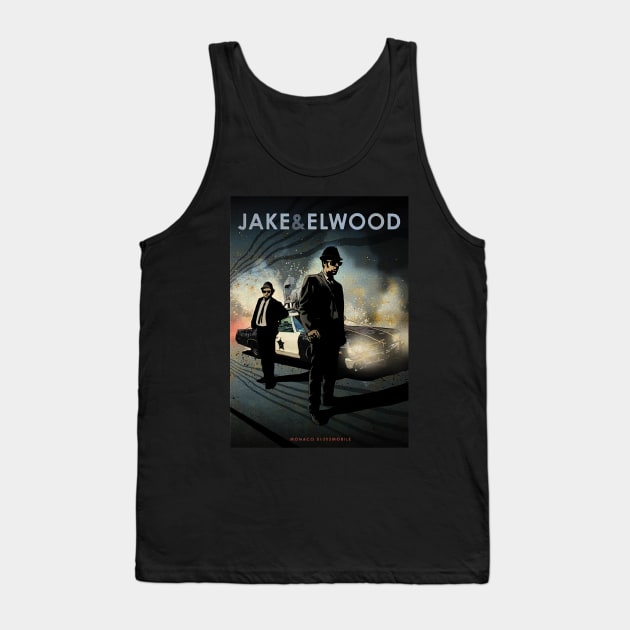 Jake & Elwood - Dodge Monaco bluesmobile - Car Legends Tank Top by Great-Peoples